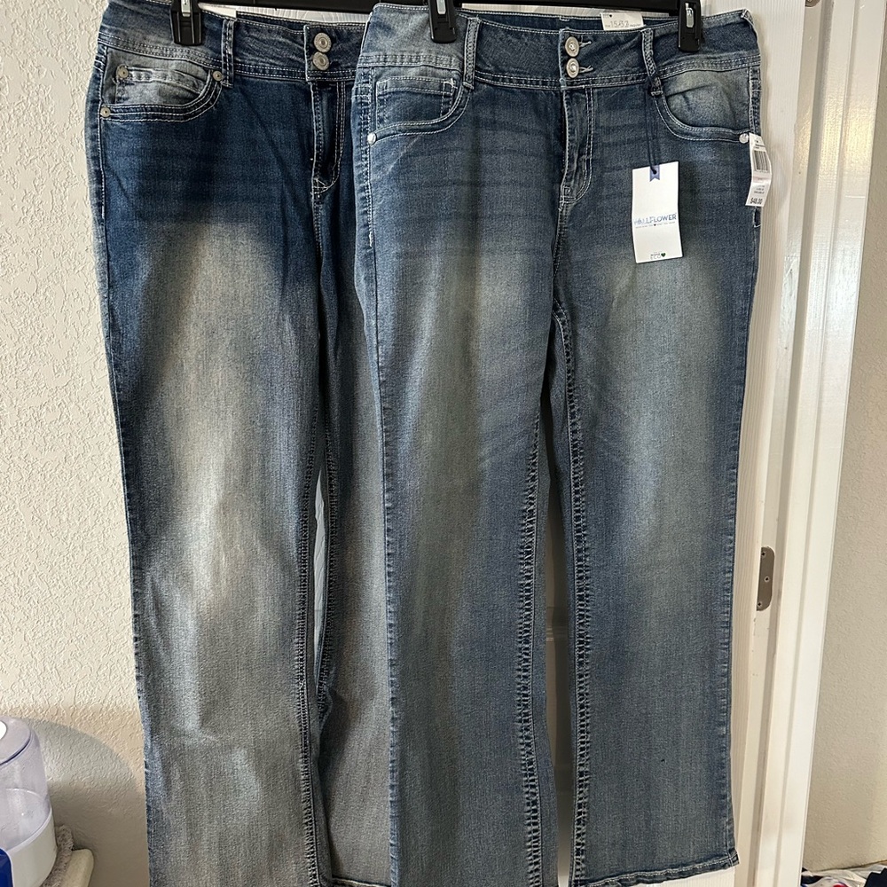 WALLFLOWER The Luscious Curvy Fit size 15 bootcut jeans